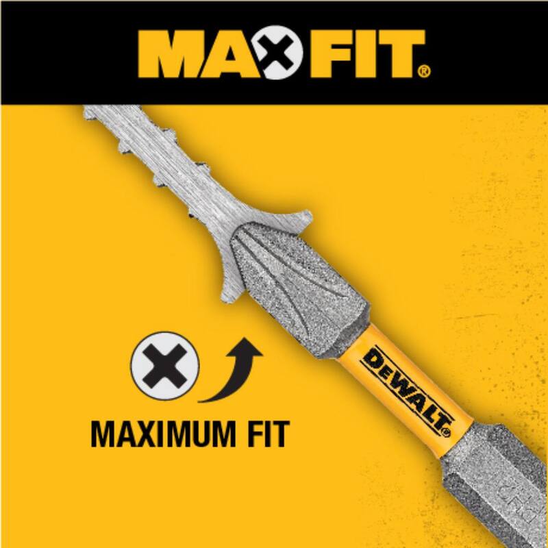 Extensión magnética en ángulo recto MAXFIT de DEWALT con extensión de broca de 6 pulgadas MAXFIT - DWARA60WA6EXTMF