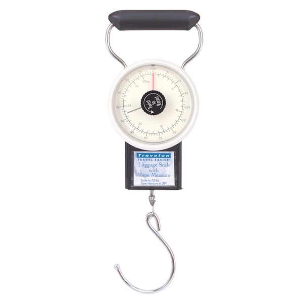 Travelon Travelon Black Stop and Lock Luggage Scale - 19325