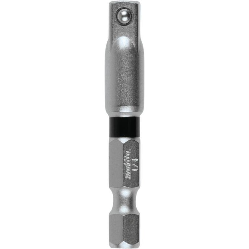 Adaptador de enchufe cuadrado de 1/4 de pulgada a 2 pulgadas de Impact XPS Makita - E-01579