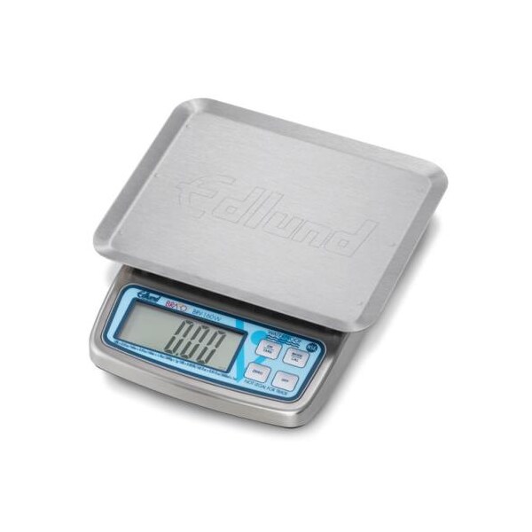 Edlund 10 Lb X .05 oz Waterproof Stainless Steel Digital Scale - BRV-160W