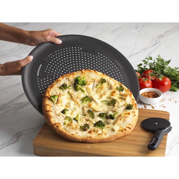 Good Cook Good Cook Air Perfect 15.75 in. Pizza Pan Black 1 pc - 4497