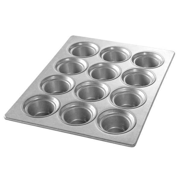 Chicago Metallic Large Crown Muffin Pan, 12 Moulds - 43025