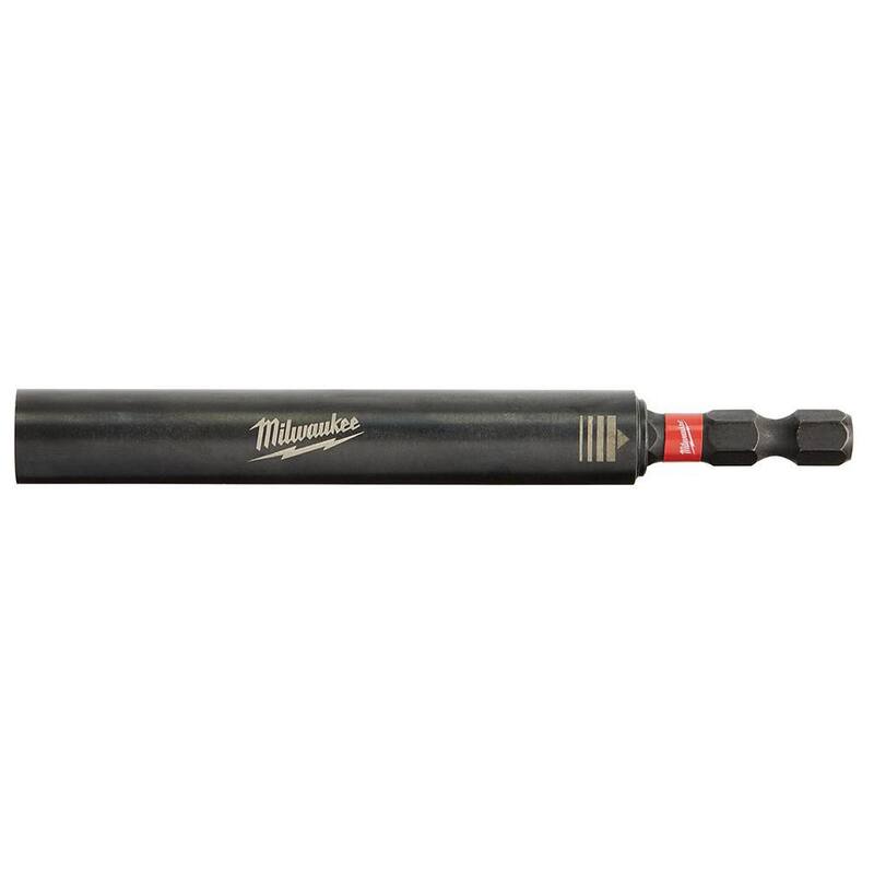Guía de conducción magnética Milwaukee SHOCKWAVE Impact Duty de 4 pulgadas - 48-32-4516