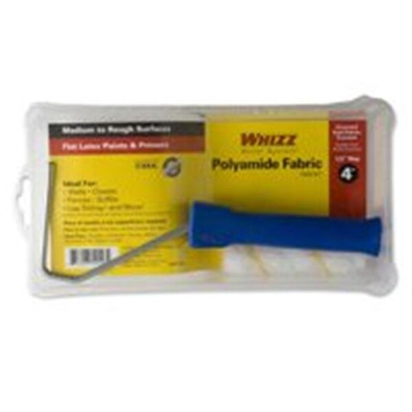 Whizz Whizz 54118 4 In. Gold Stripe Roller And Pan Set - 732087541182