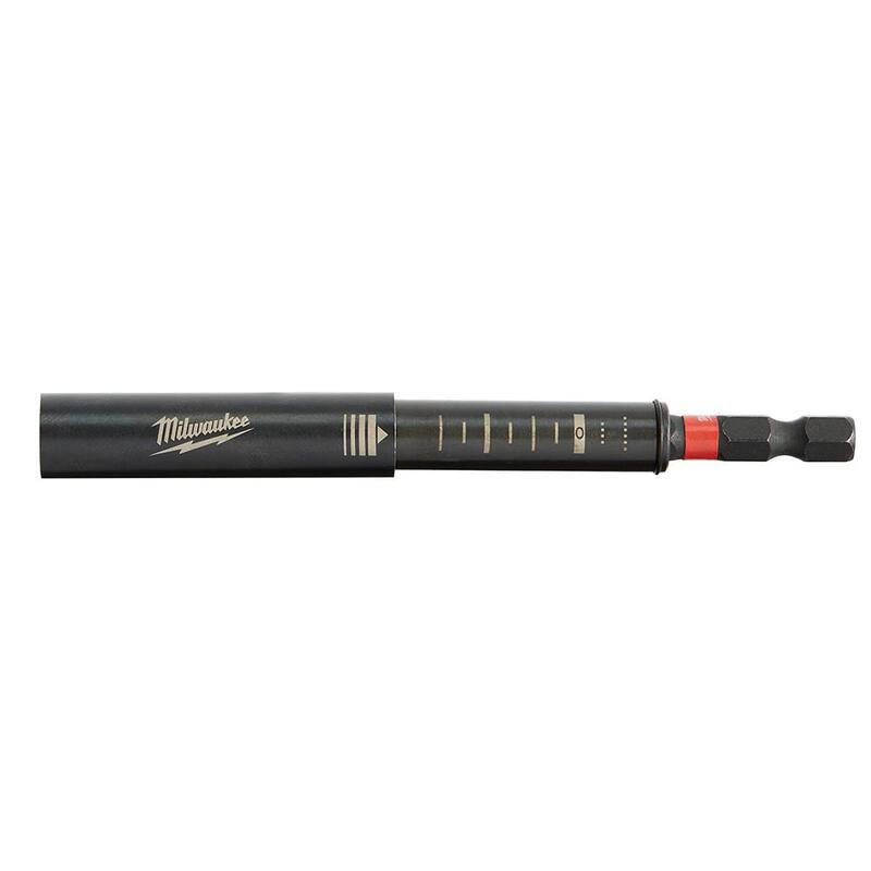 Milwaukee SHOCKWAVE Impact Duty 3 in. Guía de unidad magnética para brocas (paquete de 2) - 48-32-4508