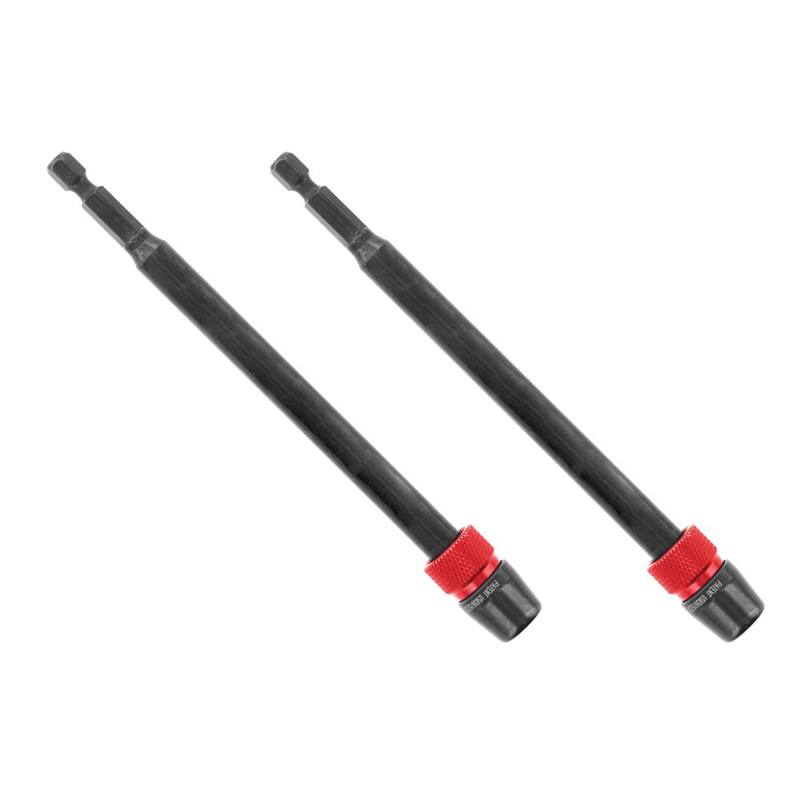 DIABLO 1/4 pulg. x 6 pulg. Extensión Universal de Liberación Rápida (paquete de 2) - DXT1010P2GS