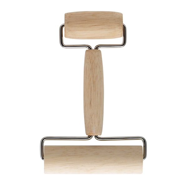 Harold Import Co Harold Import 7 in. L X 4.5 in. D Wood Double Dough Roller - 43679