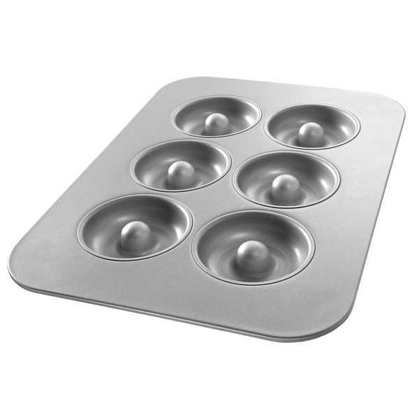 Chicago Metallic Donut Pan, 15-3/4 x 11-1/8 In, Steel - 25200