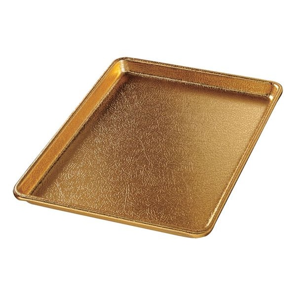 Chicago Metallic Display Pan, Gold, Aluminum, 9-1/2x13 - 40940