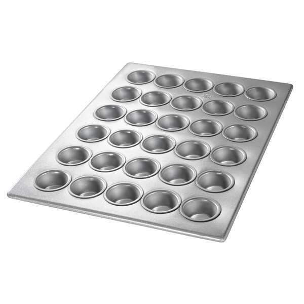 Chicago Metallic Mini Muffin Pan, 30 Moulds - 45195