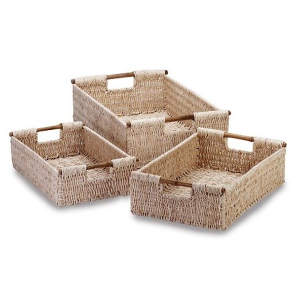 Eastwind Gifts Eastwind Gifts 34622 Woven Corn Nesting Baskets - 34622