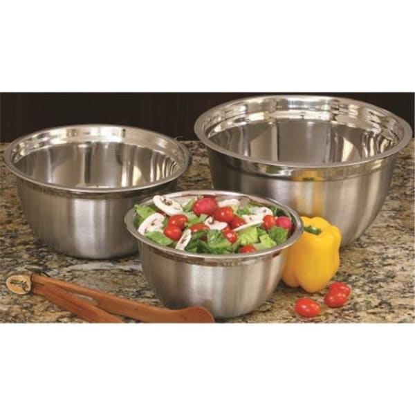 Cook Pro Cookpro 721 Stainless Steel Mixing Bowl Set; Silver - 3 Piece - 721