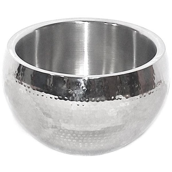 Star Dist Star Distributors 82270 Stainless Steel Hammered Bowl; 8 in. - 82270