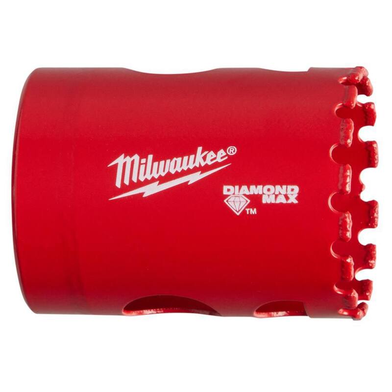 Milwaukee 1-1/2 pulgadas Diamond Max Hole Saw - 49-56-5630