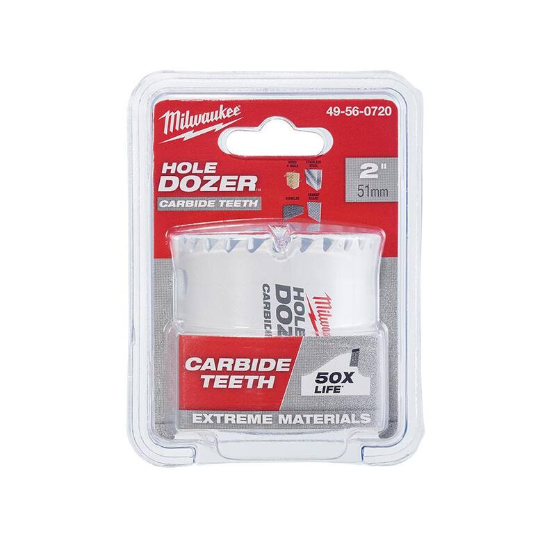 Broca para Sierra de Orificio de Carburo de 2 pulgadas de Milwaukee - 49-56-0720