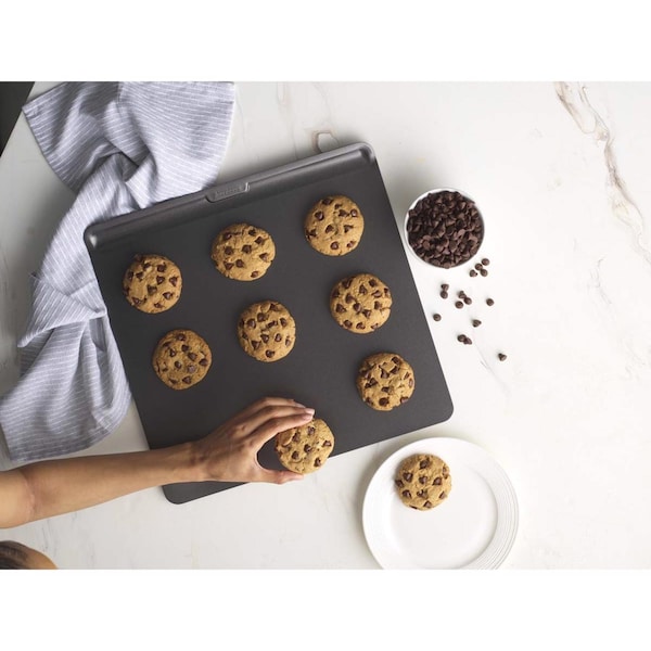 Good Cook Good Cook Air Perfect 14 in. W X 16 in. L Cookie Sheet Black 1 pc - 4496