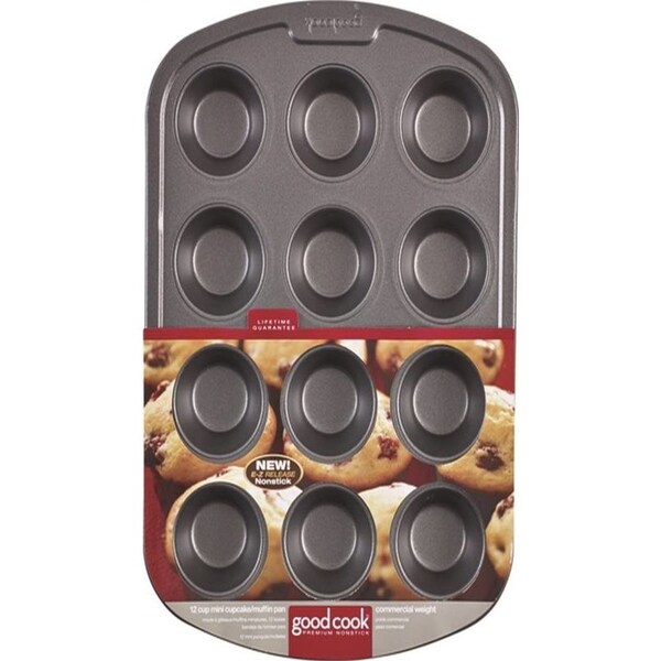 Good Cook Good Cook 11.8 in. W X 18.3 in. L Muffin Pan 1 pk - 4031