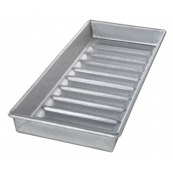 Chicago Metallic Hot Dog Bun Pan, New England, 10 Moulds - 22100