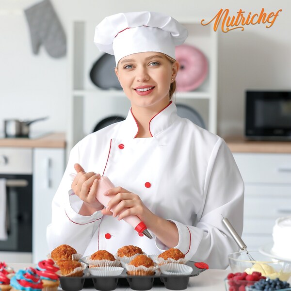 Nutrichef 10-Piece Non-Stick Kitchen Oven Baking Pans - NCSBS10S