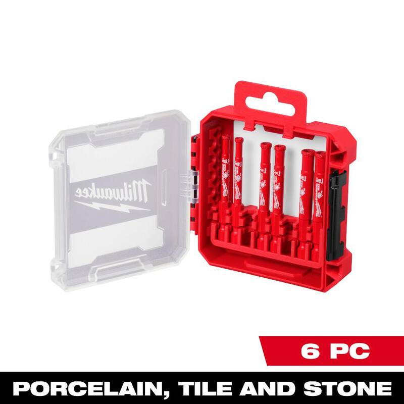 Set de sierras de diamante Diamond Max de Milwaukee (6 piezas) - 49-56-0550
