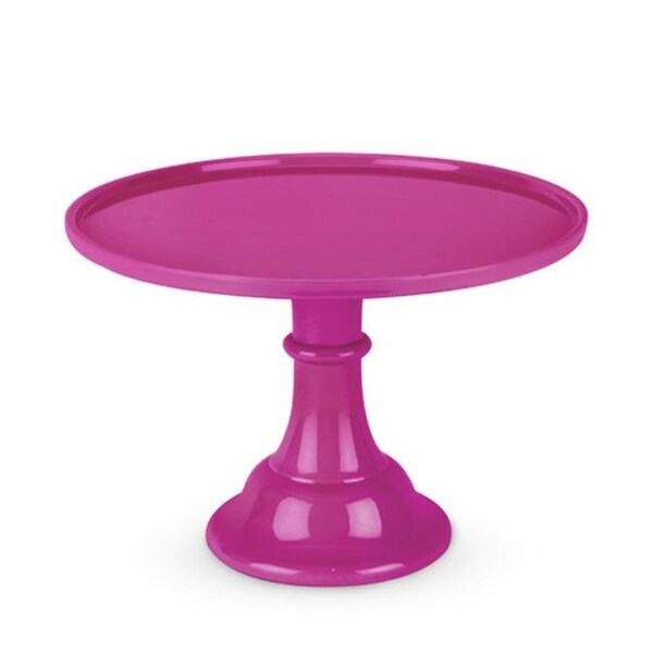 Cakewalk Cakewalk 6240 11.5 x 8 in. 1 Fuchsia Melamine Cakestand; Purple - 6240