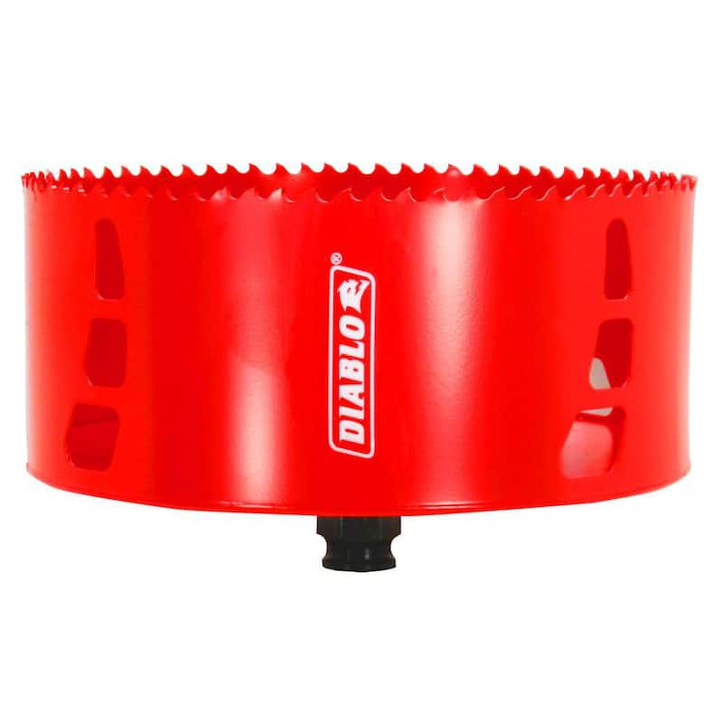 DIABLO Sierra de perforación Bi-Metal de 6 pulgadas con una profundidad de corte de 2-3/8 pulgadas - DHS6000