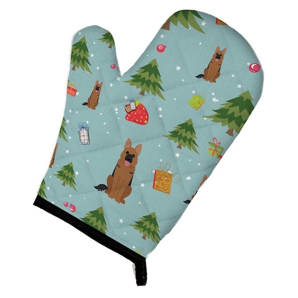 Carolines Treasures Christmas German Shepherd Oven Mitt - BB4727OVMT