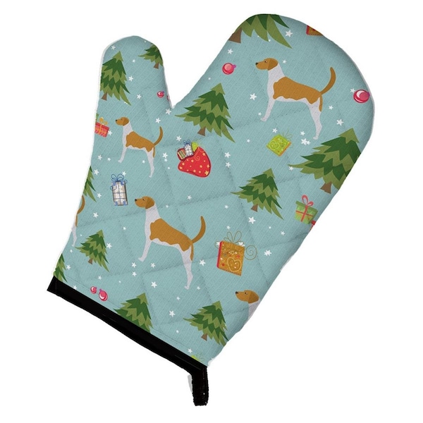 Carolines Treasures Christmas American Foxhound Oven Mitt - BB4822OVMT