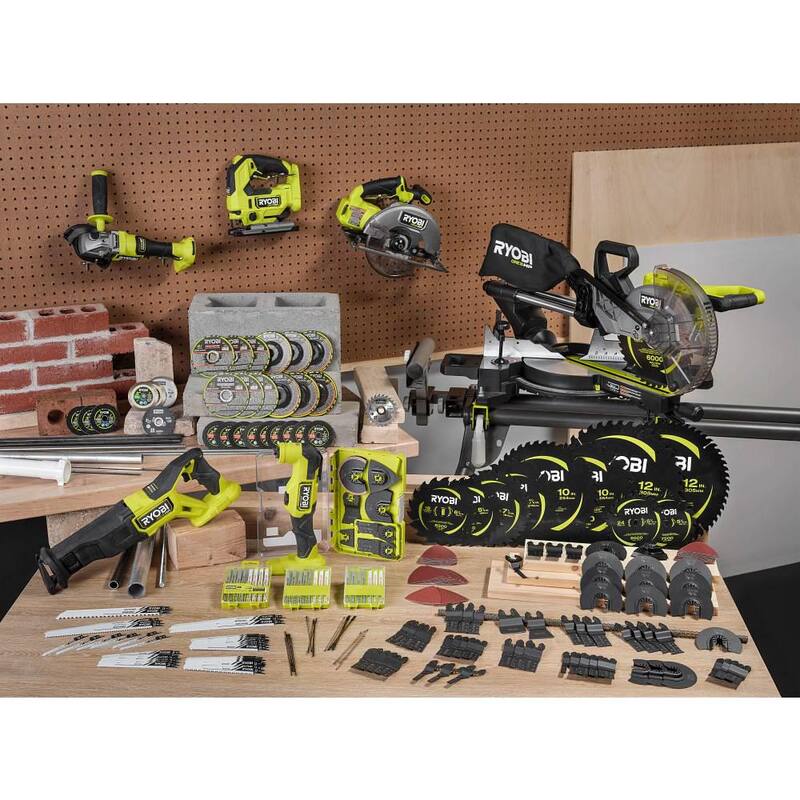 Set de sierra de perforación de agujero de carbono RYOBI (de 5 piezas) - A10HS09