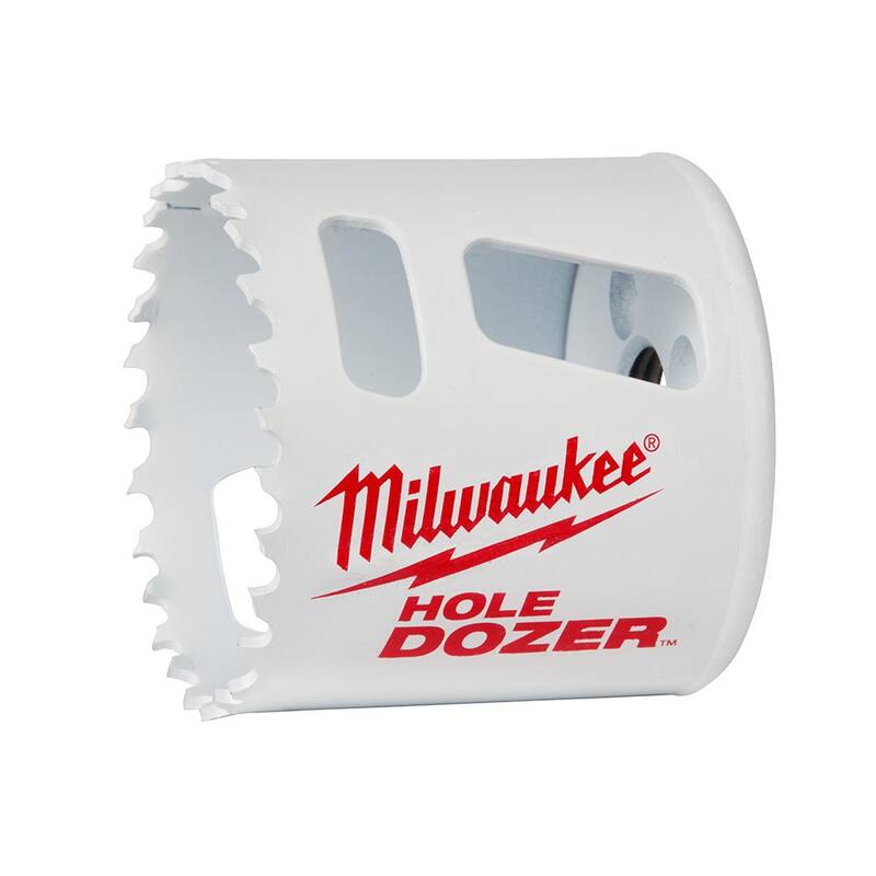 Juego de sierras de agujero de uso general Bi-Metal Milwaukee Hole Dozer, BIG HAWG de carburo y conjunto de brocas con caja PACKOUT (119 piezas) - 49-22-5606-49-56-9295-48-32-4082