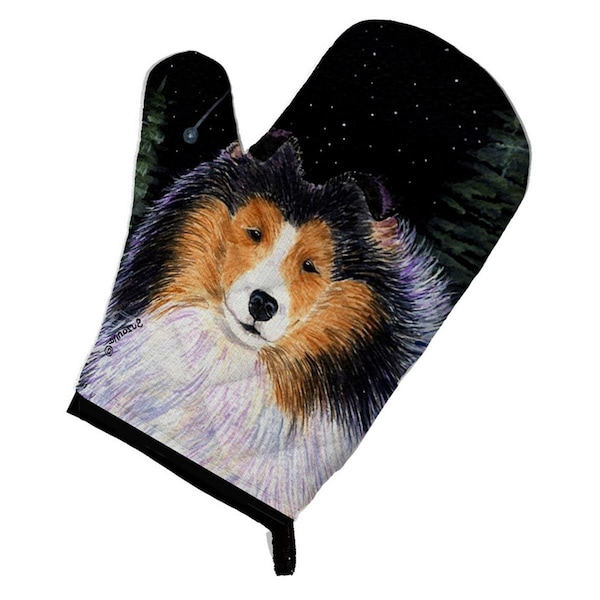 Carolines Treasures Starry Night Collie Oven Mitt - SS8491OVMT