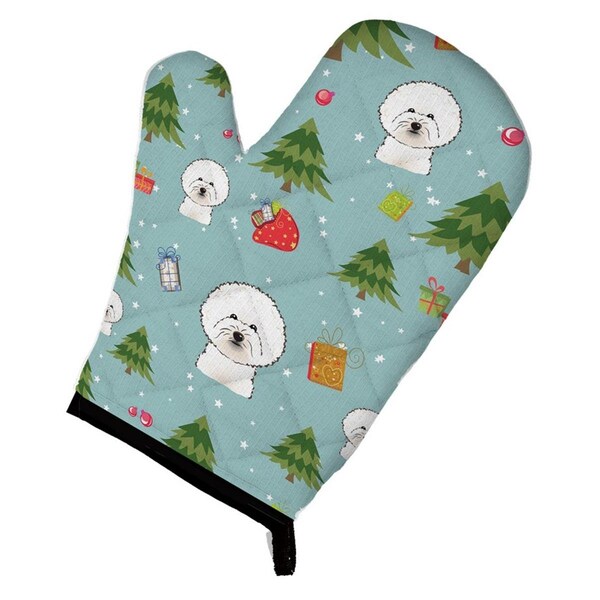 Carolines Treasures Christmas Bichon Frise Oven Mitt - BB5006OVMT