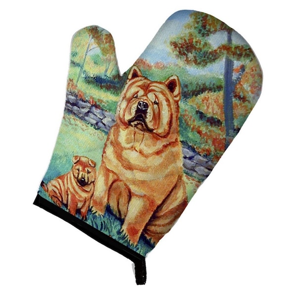 Carolines Treasures Chow Chow Mommas Love Oven Mitt - 7057OVMT