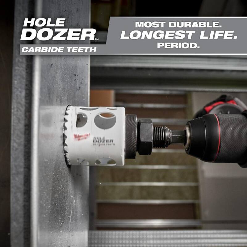 Milwaukee 5-1/2 pulgadas Hole Dozer Carbide Hole Saw - 49-56-0848