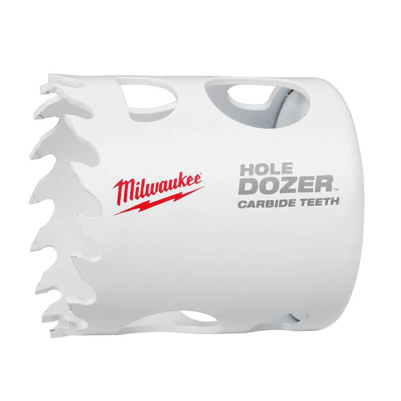 Broca de agujero de carburo de 1-3/8 pulgadas Hole Dozer de Milwaukee - 49-56-0712