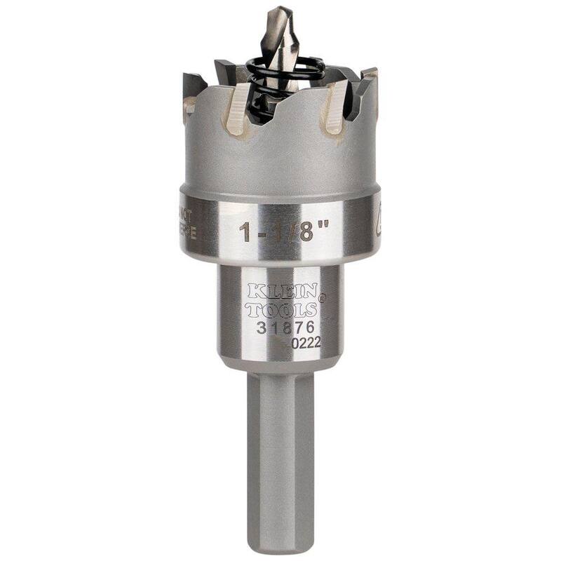 Broca de carburo de 1-1/8 pulgadas de Klein Tools - 31876