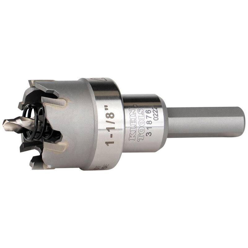 Broca de carburo de 1-1/8 pulgadas de Klein Tools - 31876