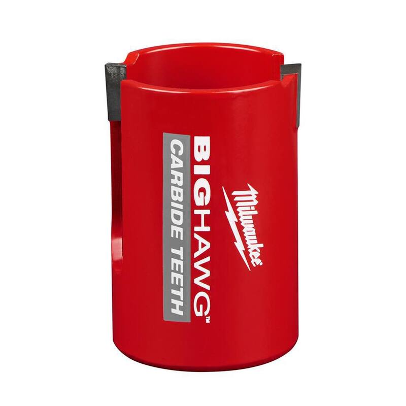 Milwaukee 1-3/4 pulgadas Big Hawg Sierra de Agujero de Carburo - 49-56-9205