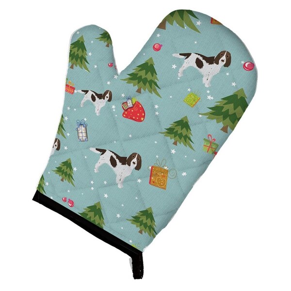 Carolines Treasures Christmas Springer Spaniel Oven Mitt - BB4983OVMT
