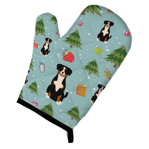 Carolines Treasures Christmas Entlebucher Oven Mitt - BB4698OVMT