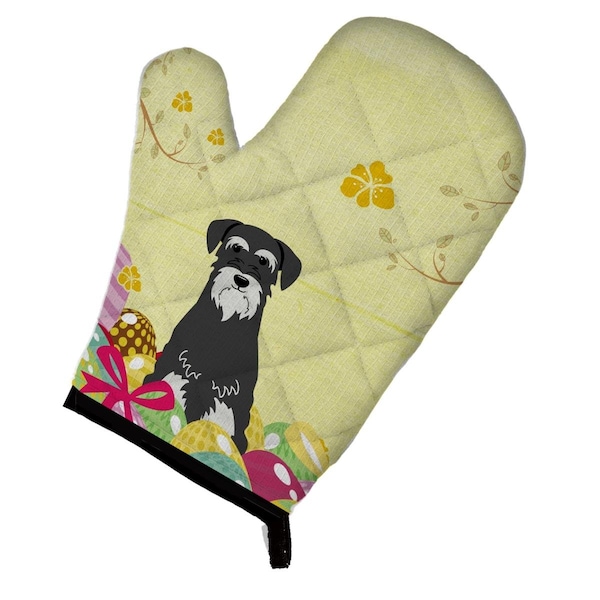 Carolines Treasures Easter Eggs Standard Schnauzer Salt & Pepper Oven Mitt - BB6033OVMT