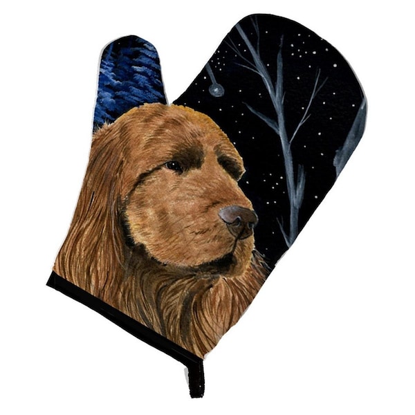 Carolines Treasures Starry Night Sussex Spaniel Oven Mitt - SS8391OVMT