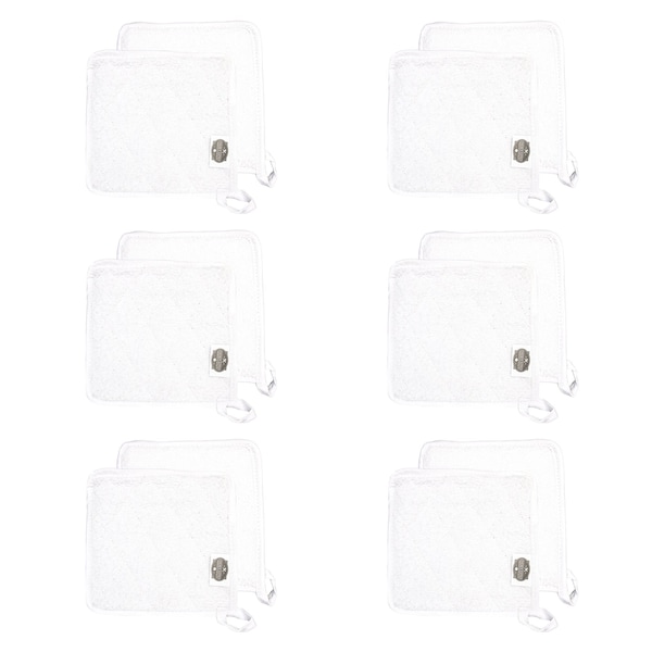 Monarch Brands Pot Holders - White, 12PK - PNP-POT-WHITE