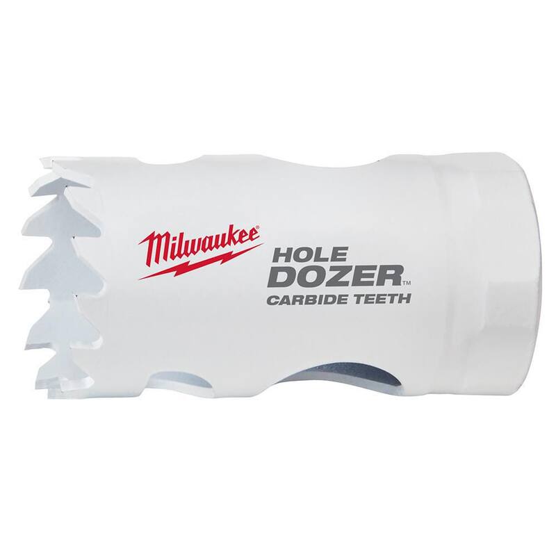 Milwaukee 1-1/8 pulgadas Hole Dozer Serrucho de Orificio de Carburo - 49-56-0708