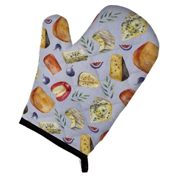 Carolines Treasures Carolines Treasures BB5198OVMT Assortment of Cheeses Oven Mitt - BB5198OVMT
