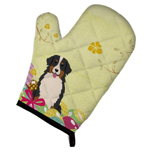 Carolines Treasures Easter Eggs Bernese Mountain Dog Oven Mitt - BB6036OVMT