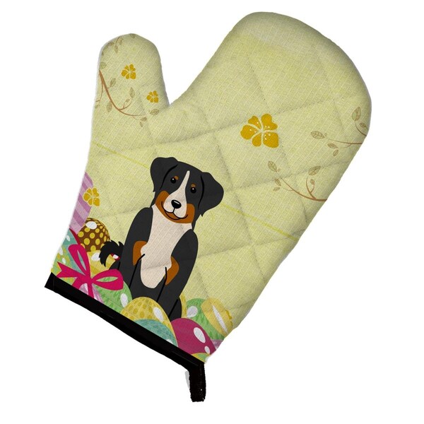 Carolines Treasures Easter Eggs Appenzeller Sennenhund Oven Mitt - BB6043OVMT