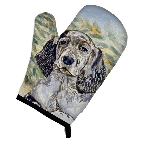 Carolines Treasures English Setter Patience Oven Mitt - 7065OVMT