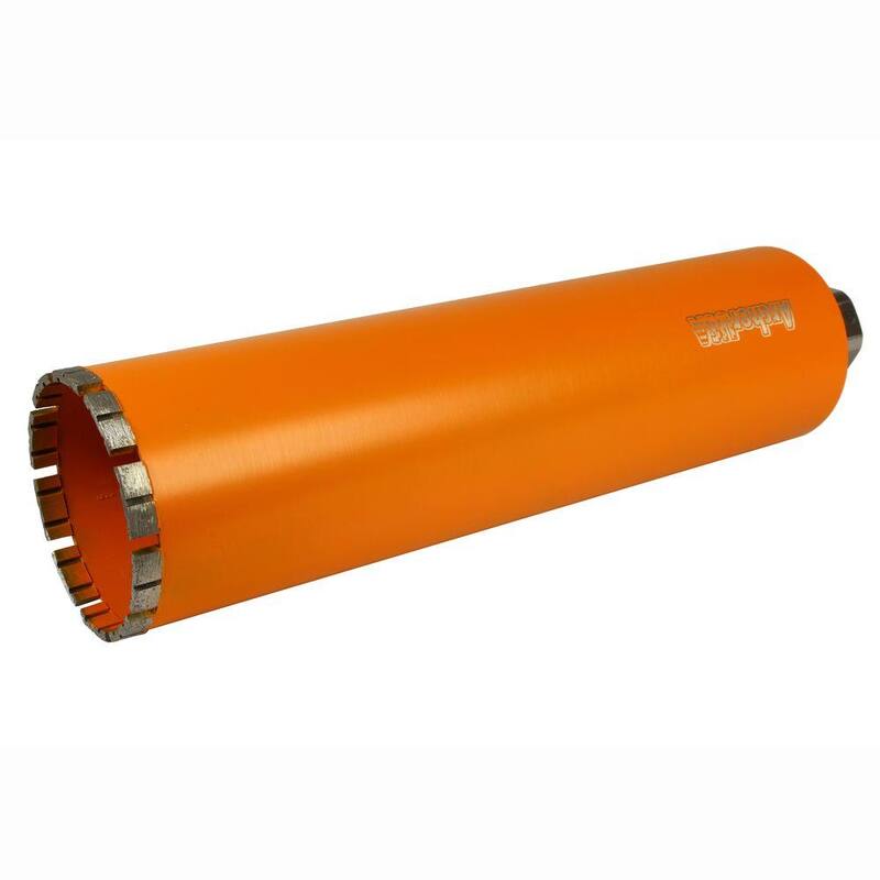 Broca de núcleo turbo de diamante de 4 pulgadas para perforación de concreto - TB400