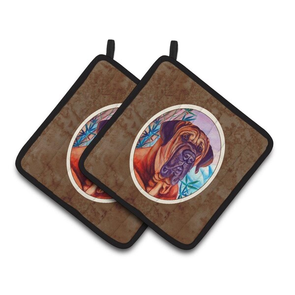 Carolines Treasures Tosa Inu Pair of Pot Holders - 7116PTHD